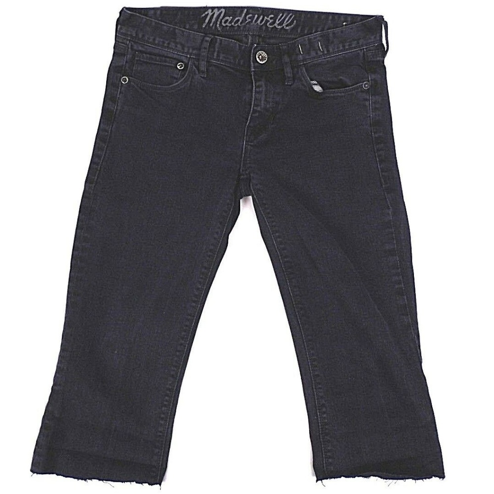 Madewell Womens Jeans Crop Capri Dark Wash H21